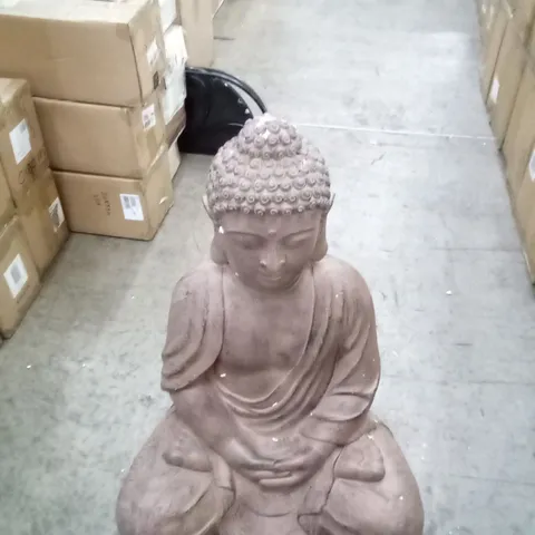 BOXED LARGE SITTING BUDHA FIGURE