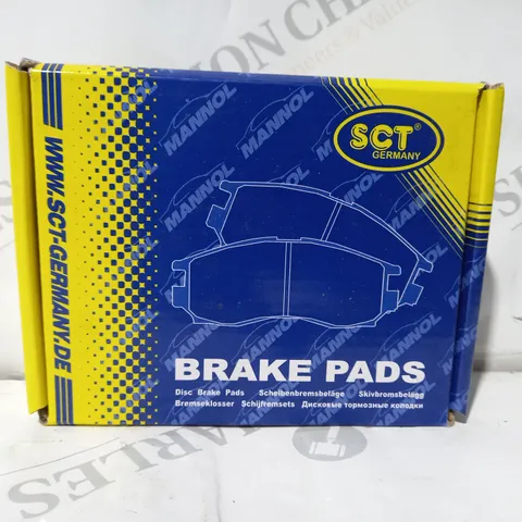 BOXED AND SEALED SCT BRAKE PADS SP468