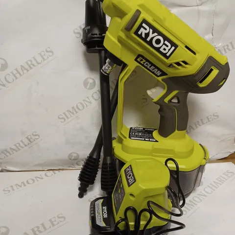 RYOBI 18V ONE+ CORDLESS EZCLEAN POWER WASHER