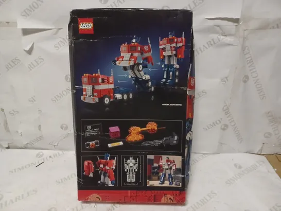 BOXED LEGO TRANSFORMERS OPTIMUS PRIME 10302 RRP £149