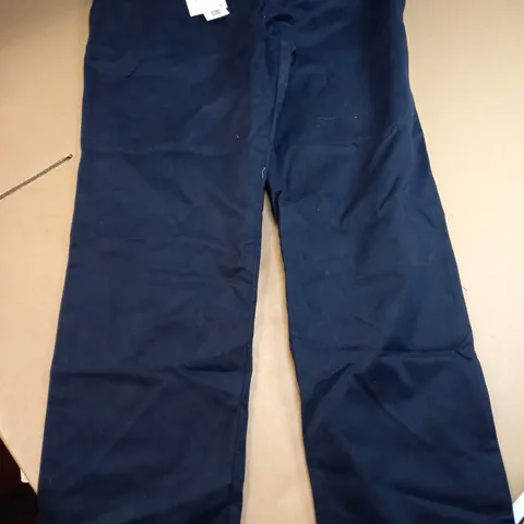 ZARA NAVY COMORT FIT TROUSERS - SIZE W32