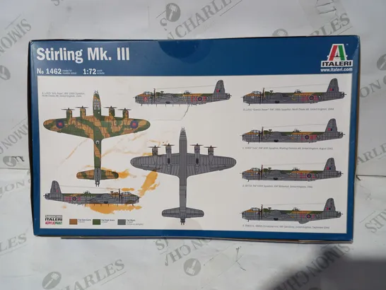 ITALERI 1462 STIRLING MK. III 1:72 SCALE MODEL