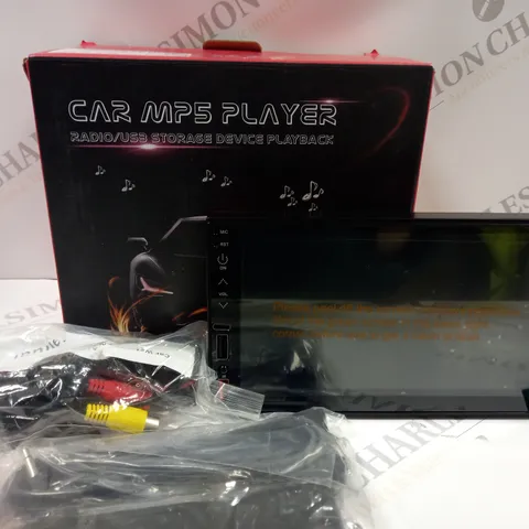 BOXED CAR MP5 PLAYER RADIO/USB STORAGE DEVICE 