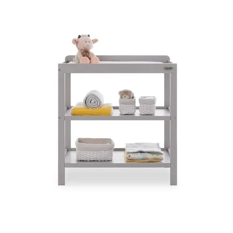 BOXED OPEN CHANGING TABLE - WARM GREY (1 BOX)