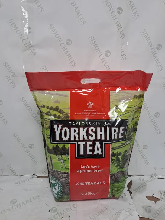 YORKSHIRE TEA BAGS (PACK OF 1040) 5007
