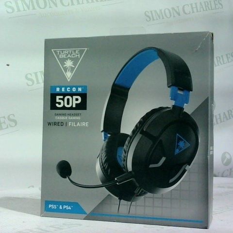 TURTLE BEACH RECON 50P HEADSET FOR PLAYSTATION