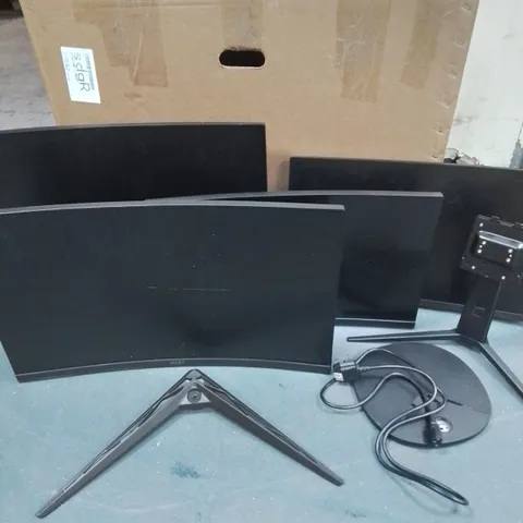 LOT OF 5 ASSORTED MONITORS