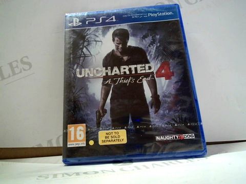 UNCHARTED 4: A THIEF'S END PLAYSTATION 4 GAME