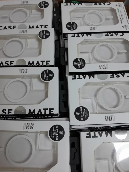 BOX OF APPROX 100 CASE MATE CLEAR IPHONE 13 MINI / IPHONE 12 MINI PHONE CASES 