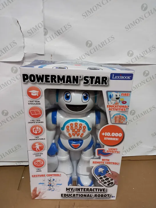 LEXIBOOK POWERMAN STAR INTERACTIVE ROBOT