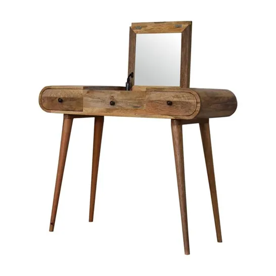 BOXED RITHLAND DRESSING TABLE WITH MIRROR (1 BOX)