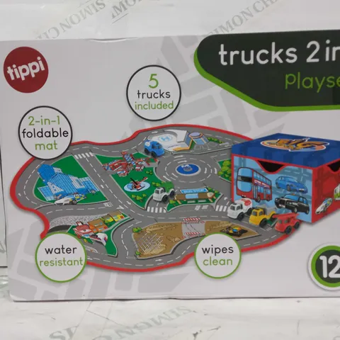 TIPPI TRUCKS 2-IN-1 PLAYSET