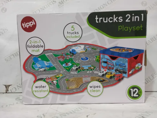 TIPPI TRUCKS 2-IN-1 PLAYSET