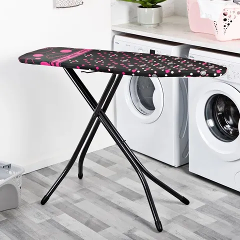 BOXED STEEL ADJUSTABLE FREESTANDING IRONING BOARD