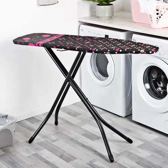 BOXED STEEL ADJUSTABLE FREESTANDING IRONING BOARD