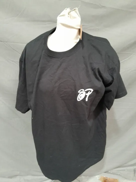 STUSSY SOUND CONNECTION TEE IN BLACK - LARGE