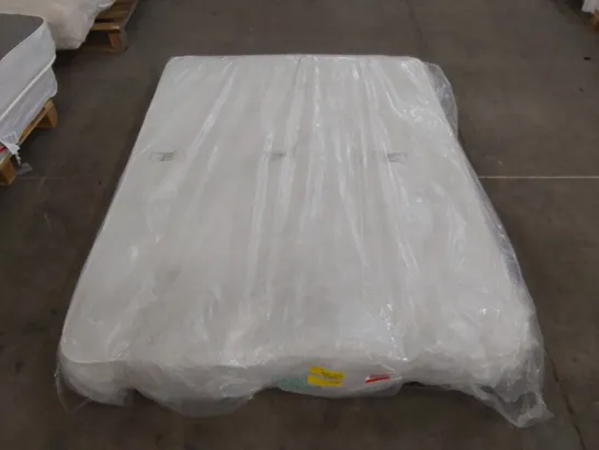 QUALITY BAGGED NATURAL FILLING OPEN COIL 4'6 DOUBLE MATTRESS