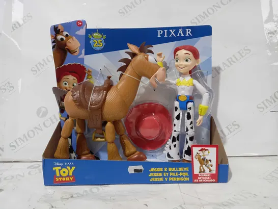 DISNEY PIXAR TOY STORY JESSIE & BULLSEYE FIGURES