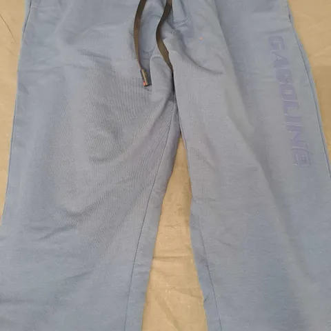 GAS JOGGERS IN BLUE SIZE MEDIUM