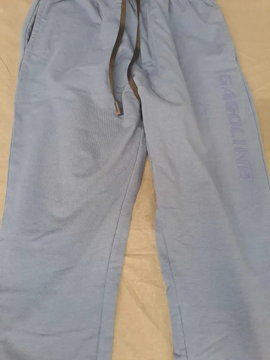 GAS JOGGERS IN BLUE SIZE MEDIUM