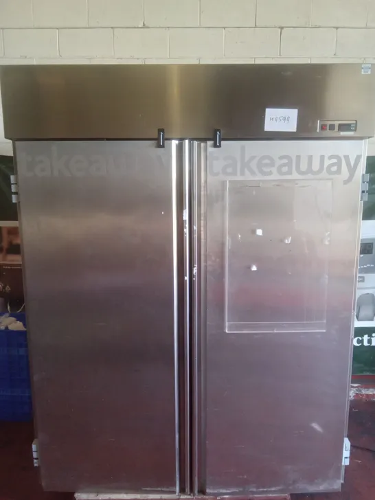 SPA TN 140 DOUBLE DOOR FRIDGE 