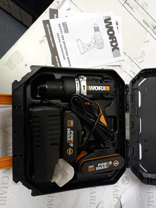 WORX 13mm 20V CORDLESS DRILL WX352