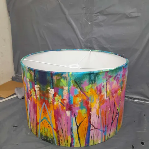 COLOURFUL LARGE LAMPSHADE