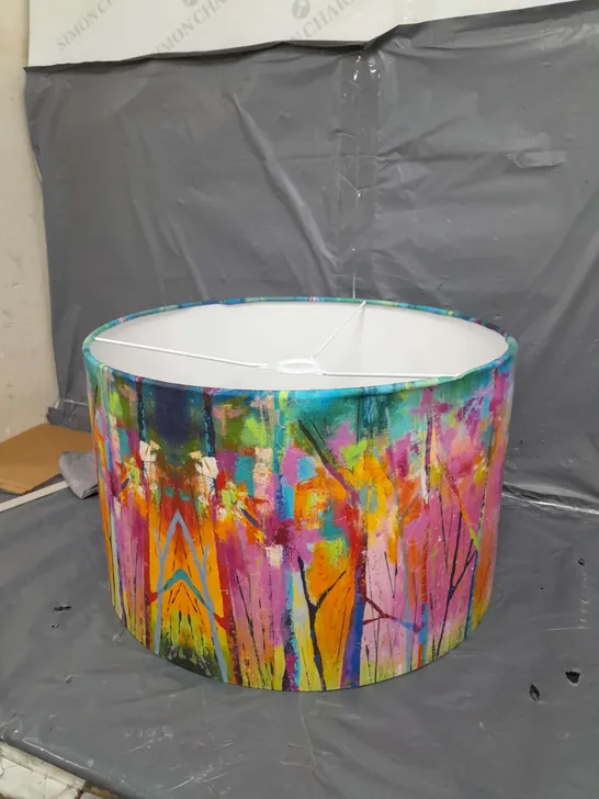 COLOURFUL LARGE LAMPSHADE