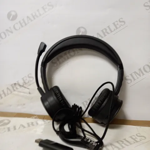 BLACKWEB USB PC HEADSET