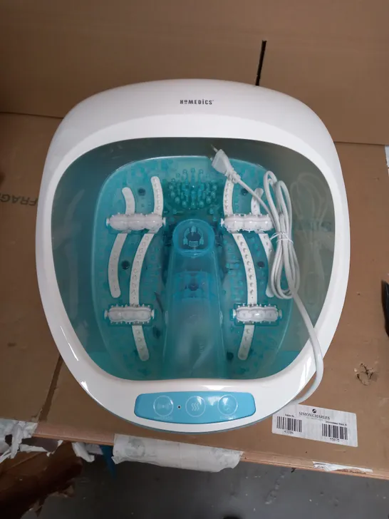 HOMEDICS SPA LUXURY FOOT SPA WITH HEATER