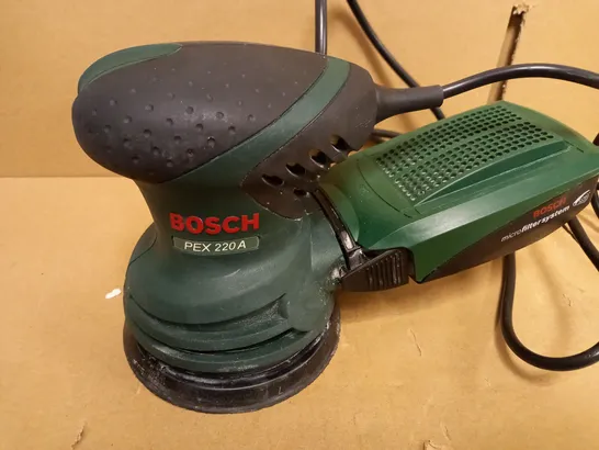 BOSCH PEX 220A ORBIT SANDER