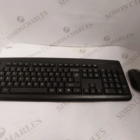 WIRELESS KEYBOARD AND MOUSE COMBO