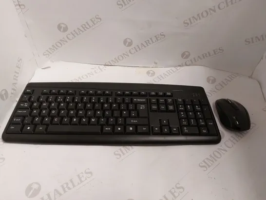 WIRELESS KEYBOARD AND MOUSE COMBO