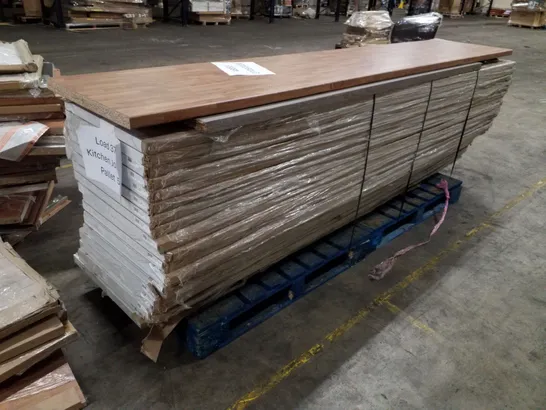 PALLET CONTAINING 22 KITCHEN WORKTOPS