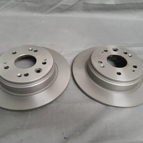 SET OF 2 BRAKE DISCS