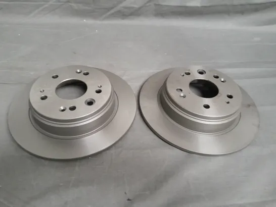 SET OF 2 BRAKE DISCS