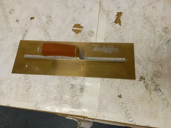 MARSHALLTOWN MPB165GDH 16X5-INCH GOLD STAINLESS STEEL PLASTERERS TROWEL