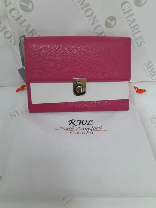 RUTH LANGSFORD LEATHER TRAVEL ORGANISER