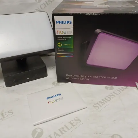 PHILIPS WHITE AND COLOUR AMBIANCE OUTDOOR LIGHT