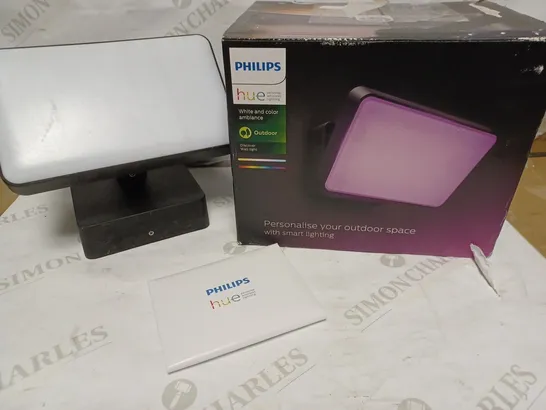 PHILIPS WHITE AND COLOUR AMBIANCE OUTDOOR LIGHT