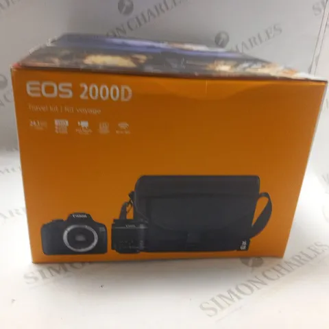 BOXED CANON EOS 2000D TRAVEL KIT