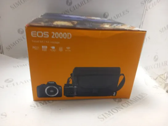 BOXED CANON EOS 2000D TRAVEL KIT