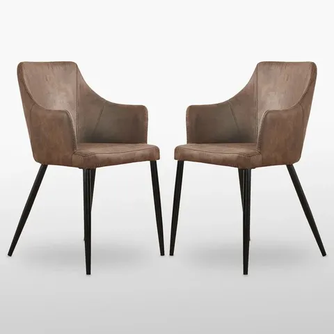 ZARA DINING CHAIR IN CAPPUCCINO 