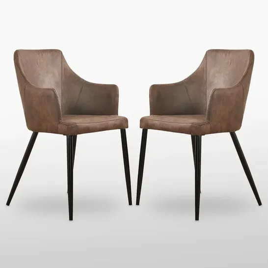 ZARA DINING CHAIR IN CAPPUCCINO 