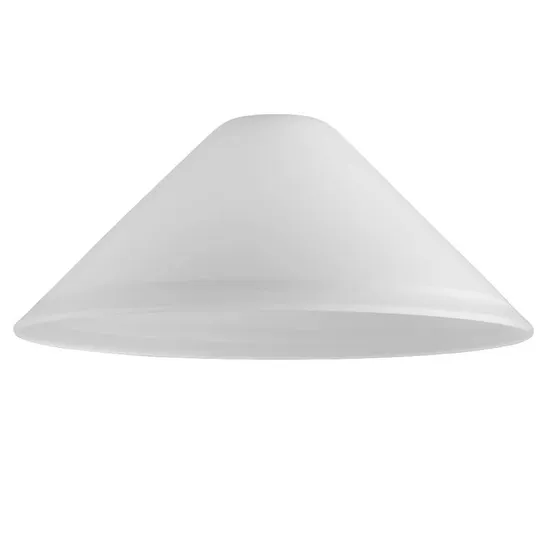 BOXED 30CM GLASS EMPIRE PENDANT SHADE (SET OF 2)