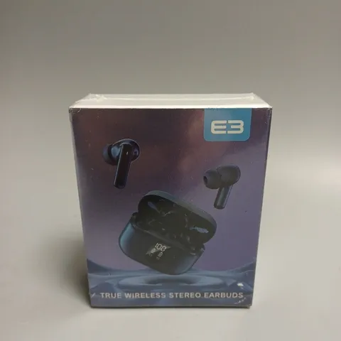 BOXED SEALED E3 TRUE WIRELESS EARPHONES 