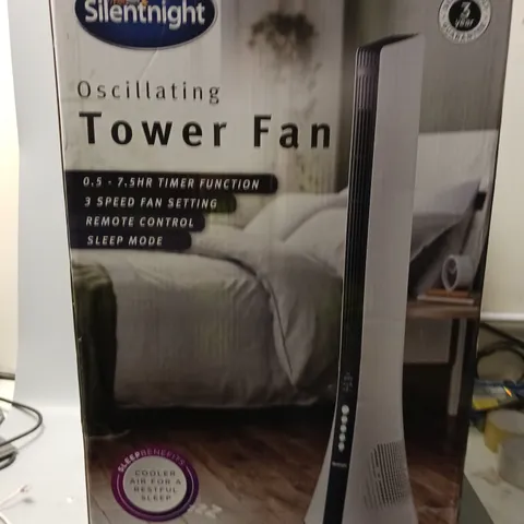 SILENTNIGHT OSCILLATING TOWER FAN 