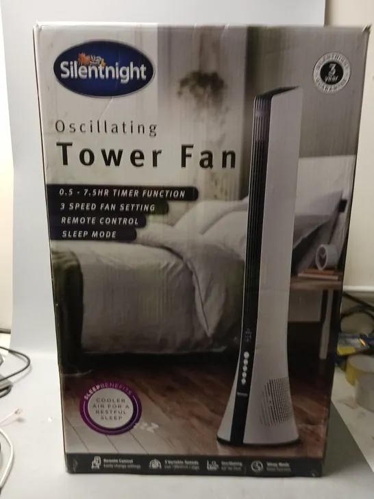 SILENTNIGHT OSCILLATING TOWER FAN 