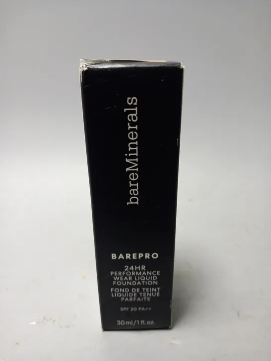 BOXED BAREMINERALS BAREPRO PERFORMANCE WEAR LIQUID FOUNDATION COOL BEIGE 10