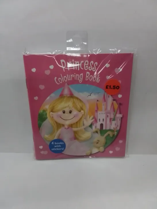 PALLET TO CONTAIN APPROX 128 X BOXES OF GEN GIRLS PARTYBAG PRINCESS COLOURING BOOKS, APPROX 24 BOOKS PER BOX